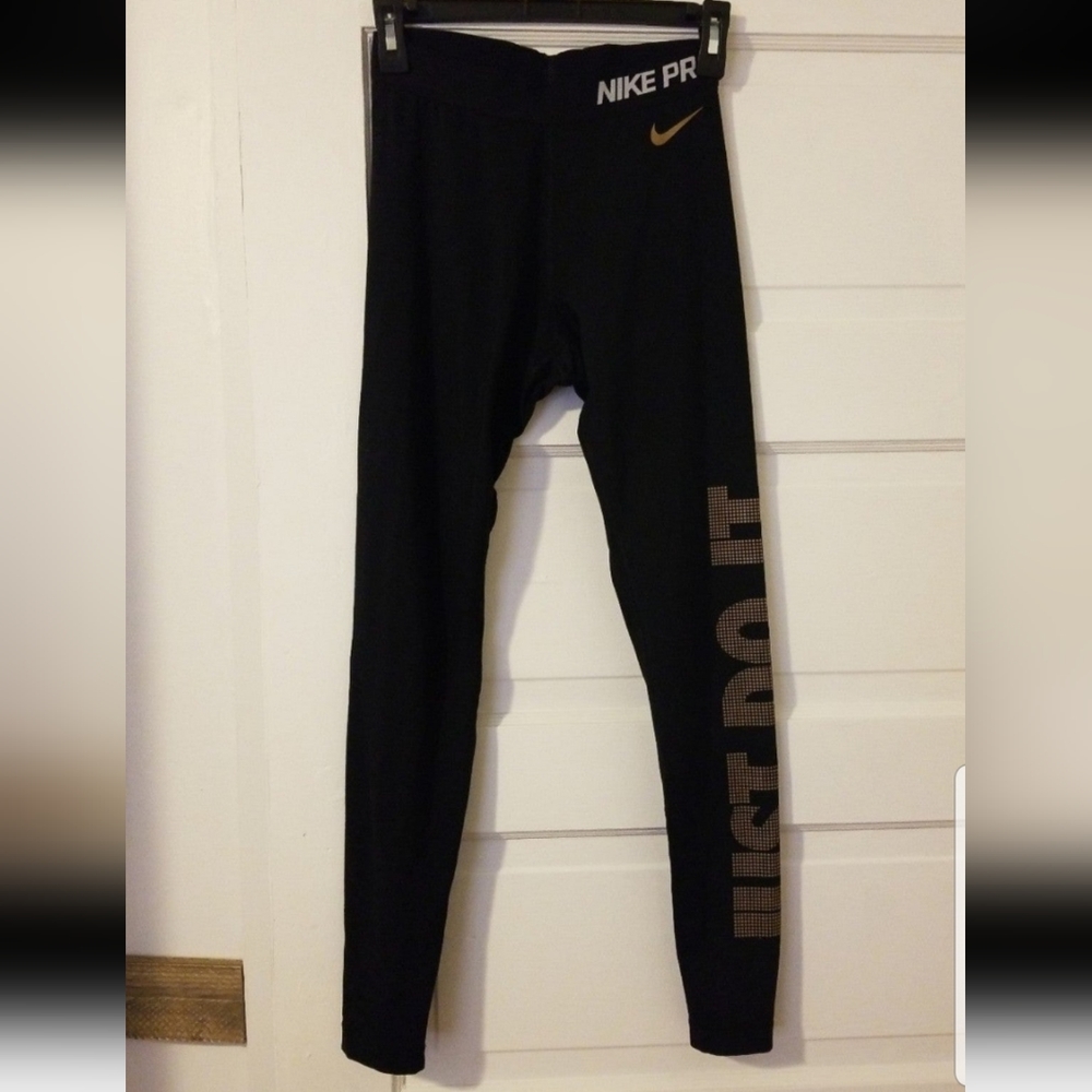 Nike Pro Warm Graphic Print Leggings